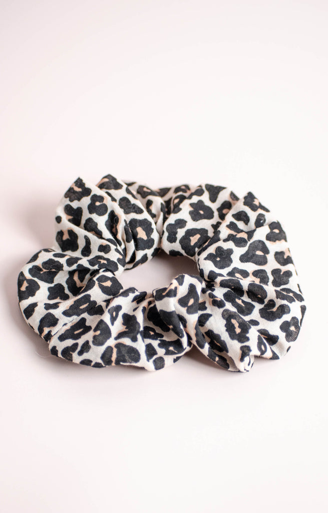 Be Wild Leopard Scrunchie